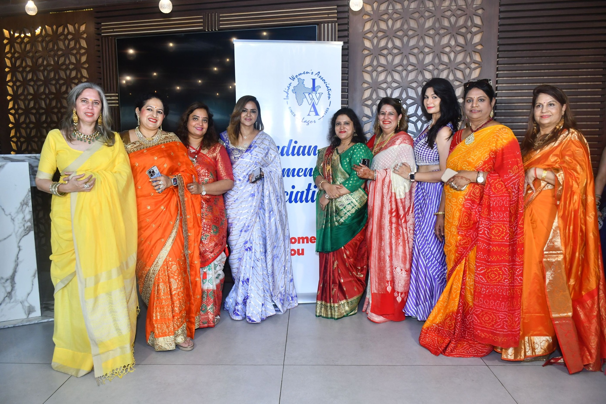 IWA Lagos International Women's Day Saree Show 2025 - Celebrating Women's Strength